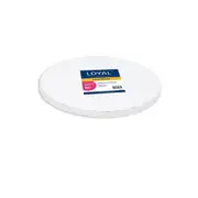 12in Round 12mm Drum Cake Board - White