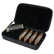 Hohner MBC Marine Band Case 5 Piece Harmonica Set Key of C G A D E