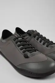 Peu Gray textile shoes for men
