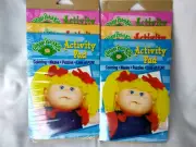 Vtg Set of 6 CABBAGE PATCH KIDS Activity Pads Coloring Mazes Puzzles Lot NOS
