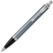 Parker Premium IM Ballpoint Pen Medium Nib Black (Light Blue Grey)