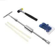 Car Hammer Dent Puller Slide Hand Tool Removal Repair Hot Melt Pulling Tab Kit (for: Honda Civic)