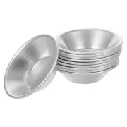 10 Pcs Shaper for Frying Pan Mini Pie Egg Tart Oven Baking Dish