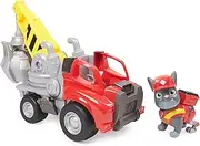 [Rubble & Crew] Charger’s Crane Grabber Toy Truck with Movable Parts and a Collectible Action Figure, Kids Toys for Ages 3 and Up