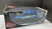 FORD FOCUS DIE CAST MODEL 1/18 BLUE BY HOT WHEELS 57317