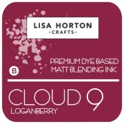Lisa Horton Crafts Cloud 9 Dye Based Matte Blending Ink Pad-Loganberry 5A002DZ5-