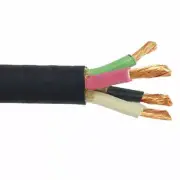 250' 16/4 SJOOW Portable Power Cable Flexible CPE Jacket Black 300V