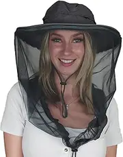 Mosquito Head Net Hat, Providing a Physical Barrier to Help Keep Mosquitoes and Bugs Away from Your Face