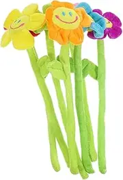 7pcs Simulated Sunflower Plush Sunflower Toy Home Decoration Rose Gifts Light House Decorations for Home Flower with Bendable Stem Flower Embellishments Flower Toys Ramo Artificial/1090