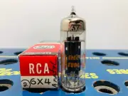 Rare RCA 6X4 EZ90 NOS NIB Black Plate Slant D Getter 1960 Tested Strong Tube