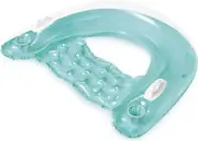 Intex Sit 'N Float Inflatable Float Water Hammock Pool Lounge Chair