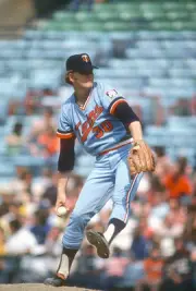 Dave Goltz Minnesota Twins pitches v the Baltimore Orioles at an M- Old Photo
