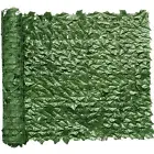 Artificial Ivy Privacy Fence 118x39.4in Grass Wall Screen Fake Vines Balcony ...