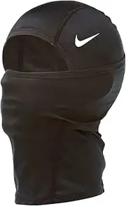 [Nike] (One Size fits Most, Adult and Youth, Anthracite/White) Pro Hyperwarm Hydropull Hood,OSFM(Anthracite/White)