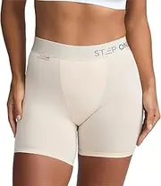 [STEP ONE] Womens Body Shorts Underwear, 1 Pack Womens Boxers Underwear, Moisture Wicking, Anti-Chafing Boxers