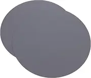 BRIGHTFUFU Silicone Round Table Mats Heatproof Baking Mats for Kitchen Microwave Safe Place