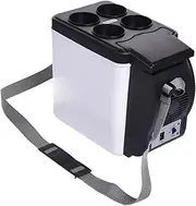 12V 48W 6L Portable Car Refrigerator Heating & Cooling Dual Purpose Mini Refrigerator For Picnics Food Refrigeration