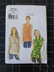 VOGUE PATTERNS V8790 SIZE: B5 (8-10-12-14-16) VERY EASY VOGUE UNCUT