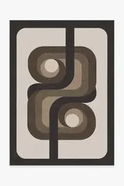 150' x 215' | Machine Washable Runner Rug | Kid & Pet Friendly | Indoor Rug | Jonathan Adler Madrid Gunmetal Rug | Ruggable