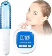 UVB Light Therapy Home UV Phototherapy with Controller, 311nm Narrowband UVB Phototherapy Light for Skin Disorders,Body & Scalp with Goggles for Men Woman