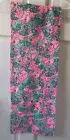 Lush Cosmetics Lush Pink & Aqua Knot Wrap 35.5 X 12 Inches Approximate