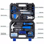 49-Pcs Tool Kit, PROSTORMER Household Repair Tool Set with Tool Box Storage Case
