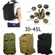 30-45L Molle Army Military Tactical Backpack Assault Pack Waterproof Rucksack