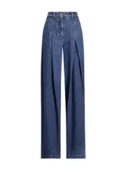 [Dolce & Gabbana] Dolce & Gabbana-Pantaloni In Denim A 5 Tasche-Donna 42 IT