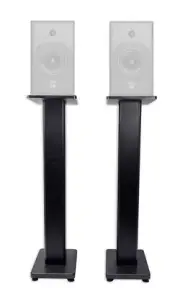 (2) Rockville 28" Studio Monitor Speaker Stands For ATC SCM12 Pro Monitors