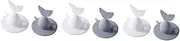 Sets Floor Drain Strainer Kitchen Sink Plug Cover Fishtail Bathtub Stopper Anti-Slip Pad Wide Rim Size s Practical for Laundry Pcs Random