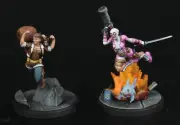 Marvel Crisis Protocol SQUIRREL GIRL & GWENPOOL - **PAINT COMMISSION**