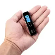 Digital Voice Recorder Recording Pen Audio Dictaphone MP3 Player USB for Meeting Continuous Recordi Black