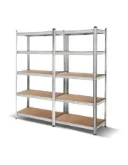 [Giantz] Storage Shelf Rack 2x1.8m in Silver