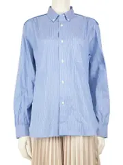 Junya Watanabe Man Blue Striped Shirt