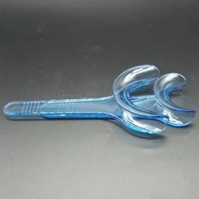 10 Pcs Dental Mouth Opener Lip Cheek Retractor Oral T-Shape Intraoral S/L Size