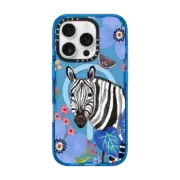 iPhone 16 Pro Impact Case MagSafe Compatible Zebra