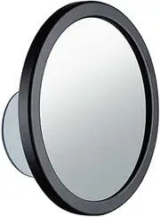 Conair Fog Free Mirror's Fog Free design means you can always see clearly, comes with removable suction cups, is shatterproof for peace-of-mind, with sleek matt black finish