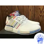 ADIDAS NMD R1 白底 紅藍黃 FY1432