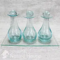 在飛比找i郵購優惠-【自然屋精品】手工琉璃瓶一組 琉璃瓶 玻璃瓶 玻璃 琉璃 瓶