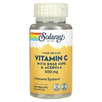 在飛比找iHerb優惠-[iHerb] Solaray 緩釋維生素 C，500 毫克