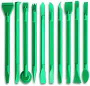 Mellisso 10 in 1 Double Head Plastic Pry Opening Tool Spudger for Mobile Phone Laptop PC Assemble Disassemble Phone Repair Tool Kit Easy to Use