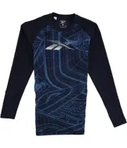 Reebok Mens Techsytle Vector Compression Graphic T-Shirt, vecnav, M