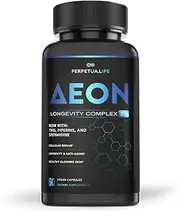Anti-aging Supplement NAD+ Complex AEON with Nicotinamide, Fisetin, Quercetin, Resveratrol, Astragalus, and more