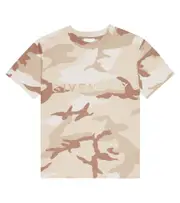 [Givenchy Kids] Givenchy Kids Logo printed cotton jersey T-shirt Y 14 multicoloured