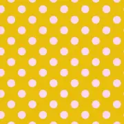 Quilting Patchwork Sewing Fabric Tula Pink True Colors Pom Poms Marigold 50x5...