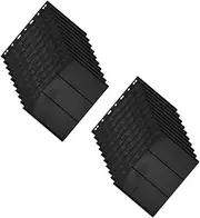 [STOBAZA] Sets Stamp Binder Album Row Double-Sided Inner Sheets Collector's Storage for Stamp Collections Pcs