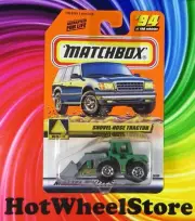 2000 Matchbox Green SHOVEL-NOSE TRACTOR Card #94 Fast Ship MB17-081724