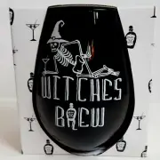 Party In A Glass Wine "Witches Brew" Holds An Entire Bottle Of Wine Halloween