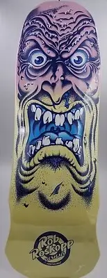 2021 Santa Cruz Roskopp Face Skateboard Deck Vans Store Exclusive Pastel 9.5x31"