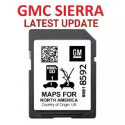 GMC SIERRA 1500 2019-2022 LATEST 2024 MAP UPDATE GPS Navigation SD Card 86818592